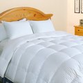 Blue Ridge Silk & Cotton Blend Down Fiber Comforter, White, Full/Queen 015054